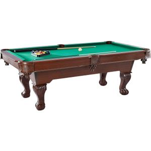 Barrington Billiards Multiple Styles Pool Table, Preassembled Playfields with Complete Billiard Accessory Sets, Perfect for Family Game Rooms