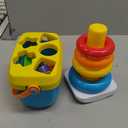 Fisher-Price Baby’s First Blocks & Rock-a-Stack Toy Set