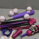 Baseball Set - 3 Ways to Play, Adjustable Height, Easy to Assemble, Safe & Sturdy, Ideal Sport Gift for Kids