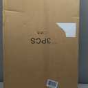 3Pcs Cylinder Stands for Party White Round Pedestal Stand (with 3pcs Spandex Cloth Cover) for Birthday Wedding Party Outdoor Indoor Decor (White).