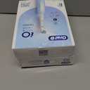 Oral-B iO Deep Clean Rechargeable Electric Powered Toothbrush, Icy Blue with iO Series 3 Limited, 2 Brush Heads and Travel Case - Pressure Sensor to Protect Gums - 3 Cleaning Settings - 2 Minute Timer (1 Count (Pack of 1))