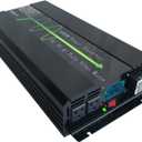 3000W Pure Sine Wave Power Inverter Peak 6000W 48V DC to 110V 120V AC 60HZ for Car RV Use or Home Solar System with LCD Display