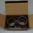 2 Pieces Pool PVC Fitting Tube Fitting Adapter Barbed Hose Fittings Barbed x NPT Male for Industrial Tube Portable Water Garden Kitchen Hose Swimming Pool Pump(2",Black,2 Pcs)