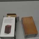 5.5 Steak Knife Block Holder without Knives with 8 Slots - Wooden Steak Knife Storage Block only - Space Saver-Compact Design Steak Knives Organizer - by KITCHENDAO