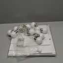 4FT Marquee Light Up Numbers - Cool White Light Up Number 6 with Fixed Water Bag, Party Decoration Large Marquee Lights Up Numbers can Be Used for Wedding Decoration, Birthday Party Deco