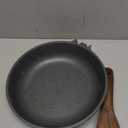 SENSARTE Nonstick Frying Pan Skillet, Swiss Granite Coating Omelette Pan, Healthy Stone Cookware Chef's Pan, PFOA Free (8/9.5/10/11/12.5 Inch) (10 Inch) (Gray)