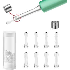 Bebird Replacement Tips for C3 Ear Camera, 8 PCS Ear Wax Removal Tips for Wet/Dry Earwax Cleaning, Bebird Original Replacement Accessories Set Ear Spoon for M9 Pro/X11 Pro/C3/C3 Pro/K10/X17 Pro