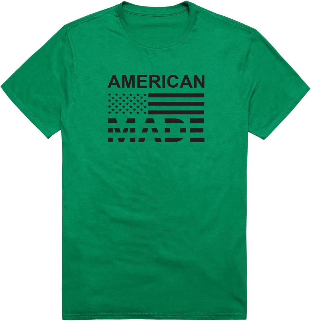 Rapiddominance America Basic Tees (Green, L)
