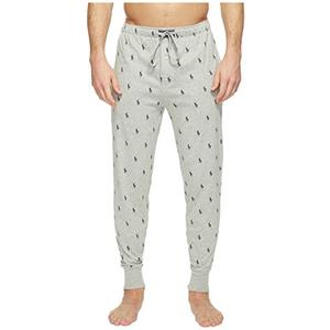 POLO RALPH LAUREN All Over Pony Player Knit Sleepwear Joggers Andover MD Size M