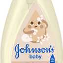 Johnson's Skin Nourishing Moisture Baby Wash, Vanilla & Oat Scents, Tear-Free, Hypoallergenic Baby Body Wash Cleanses, Protects from Dryness, & Leaves Skin Feeling Hydrated, 20.3 fl. oz