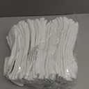 Cute Castle 24 Pack Muslin Baby Burp Cloths - Ultra-Soft 100% Cotton Baby Washcloths - Large 20'' by 10'' Super Absorbent Milk Spit Up Rags - Burpy Cloths for Unisex, Boy, Girl - White