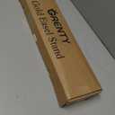 WATIHERE 57.5" Gold Easel Stand for Wedding Sign 4 Adjustable Height Levels, Assembly Required, Heavy Duty Metal Display Stand for Art, Paintings, Posters, Pictures, and Home Decor