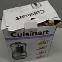 Cuisinart Mini-Prep Plus Food Processor, 24-Ounce Mini Food Processor to Chop Herbs, Vegetables, and Hard Cheese, 24-Ounce Work Bowl, Reversible Stainless Steel Blade, DLC-2ABC, Brushed Chrome