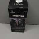 Knife Set, Brewin Kitchen Knife Set, Knives Set for Kitchen, Universal Knife Block, Utility Knife Block Set, New Home Essentials, Apartment Essentials, Dishwasher Safe (Charcoal)