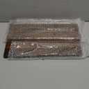 HOSHANHO Magnetic Knife Block 14 x 10 Inches, Double Sided Magnetic Knife Holder Rack for Kitchen Counter, Acacia Wood Magnetic Knife Storage Stand with Knife Sharpener