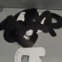 PATIKIL Alphabet Foam Stickers, 104Pcs Letters A-Z EVA Self Adhesive Glitters Foam Shape Sticker Craft Supplies for Scrapbook Card DIY Making Home Decor, Black