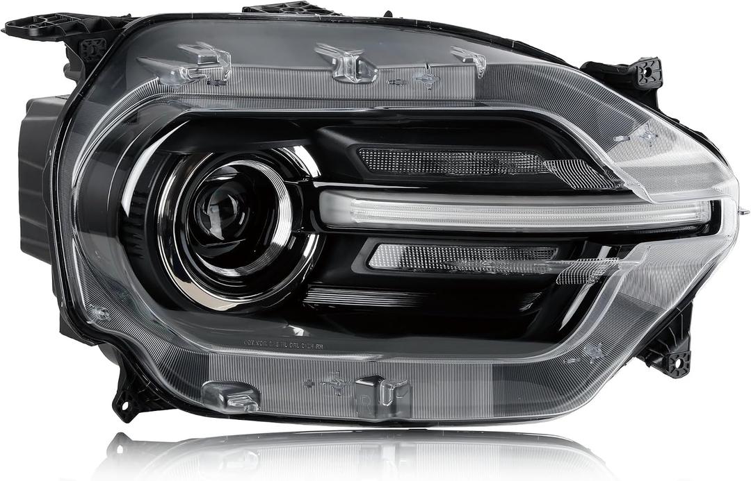 w/o DRL Headlights RH Compatible With 2021-2024 Ford Bronco Sport
