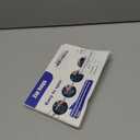 200 PCS 1.5" x 1.5" Thick 2.4 Mil Small Clear Zip Poly Bags Mini Plastic Reclosable Zip Seal Lock Bags Necklace Ring Coin Beads Jewelry Pill Zipper Bag