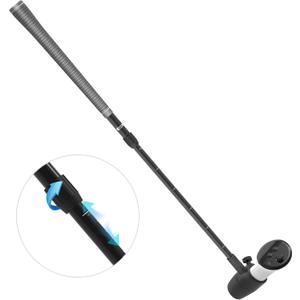 Adjustable Length VR Golf Club Attachment Compatible with Meta Oculus Quest 2/3/3S/Pro, Anti-Throwout Controller VR Golf Club Handle, (Only for Right Controller)