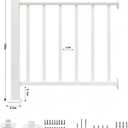 3FT White Deck Railing Kit for Deck, Porch, Patio & Balcony