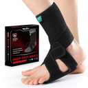 Welnove 2 Pack Drop Foot Brace with Arch SupportAFO Ankle Brace for Walking Relieve the Instability of Lower Limbs by Foot Drop, MS, Spinal Cord Injury (Include Left and Right, FSA HSA Eligible), 5.5"-10.5"