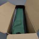 Heated Cat House for Outside, Waterproof Awning & Escape Door Heated Cat Houses for Indoor/Outdoor Cats in Winter, Elevated & Insulated Outdoor Cat Shelter for Feral Cat(Green, 25.2"x16.5"x13")