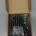 Ravinte 10 Pack |5'' Cabinet Pulls Matte Black Stainless Steel Kitchen Cupboard Handles Cabinet Handles 5Length, 3 Hole Center 10-Pack