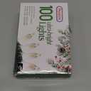 PREXTEX 100 Count Clear Christmas Lights - 20 Ft Ultra Bright String Lights with Green Wire for Indoor and Outdoor Use, Christmas Trees, Holidays, Patios and Garden