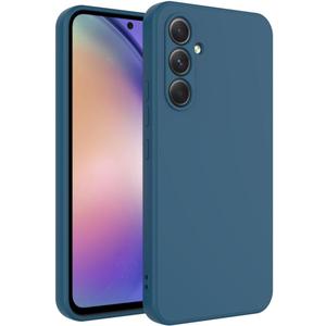 for Samsung Galaxy A34 Case Dark Blue, Scratch Resistant with Soft Touch, Slim Thin Phone Cover for Samsung Galaxy A34