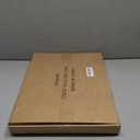 AMUSIGHT 2-Pack Double-Sided Cork Board with Linen, 16" x 12" Hanging Wood Framed Bulletin Board, Picture Display Vision Board Kit Corkboards for Wall School Office Decor, 20 Pushpins (Vintage White)