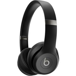 Beats Solo 4 - Wireless On-Ear Bluetooth Headphones, Up to 50-Hour Battery Life, Ultra-Lightweight Comfort, Powerful and Balanced Sound, Apple & Android Compatible - Matte Black
