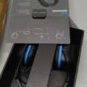 Logitech G432 Wired Gaming Headset, 7.1 Surround Sound, DTS Headphone:X 2.0, Flip-to-Mute Mic, PC (Leatherette) Black/Blue
