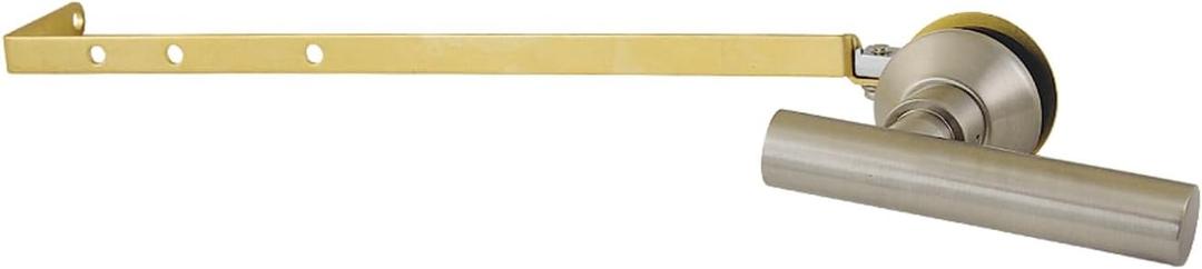 Kingston Brass KTCMLD8 Manhattan Universal Front or Side Mount Toilet Tank Lever, Brushed Nickel (11-7/16'' (L) x 1-5/16'' (W) x 2-1/4'' (H))