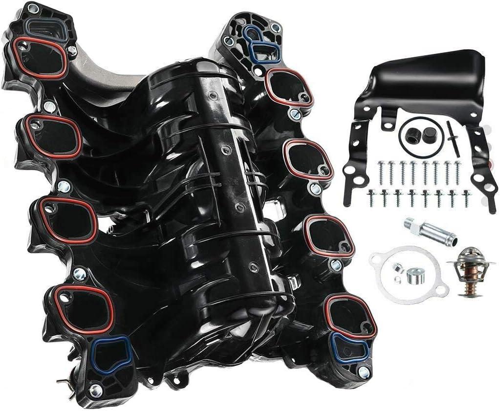 Upper Intake Manifold Kit Replacement for Ford E-150 E-250 2010-2014 F-150 Lobo 2009-2010 V8 4.6L