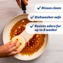 Scrub Daddy Scrub Mommy Sponges - Dish Scrubber + Non-Scratch Cleaning Sponges Kitchen, Bathroom + Multi-Surface Safe - Dual-Sided Dish Sponges for Scrubbing - Online Exclusive (3 Count)