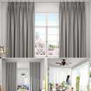 Tension Curtain Rod by EZFurni, 42-123 Inches, Heavy Duty Tension Rods for Windows, Adjustable Spring Loaded Curtain Rods No Drilling, Renter Friendly, Hold Up Blackout Curtains and Non Slip, White