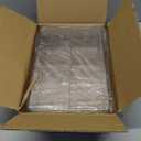 Clear Tea Bag Organizer, Dresser Organizers Drawer Organzier Storage Container with Removable Dividers, Plastic Storage Bin with Lid, Organizer for Scarves Ties Bras (Medium-8 Grids)