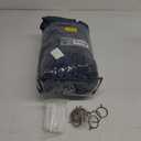 Pinch Pleated Navy Blue Linen Curtains 102 Inches Long 2 Panels Set for Living Room Boys Men Bedroom Dining Room Pinch Pleat Back Tab Light Filtering Dark Blue Window Curtain Drapes W50xL102