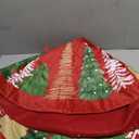 Lanpn Christmas Tree Skirt 48 inch, Velvet Xmas Tree Skirt Winter Christmas Tree Mat for Large Artificial Trees Winter Home Party Holiday Indoor Xmas Decorations (Red, 120cm)