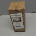 Biscaynebay Decorative Box Spring Cover Queen Size, White Luxurious Jersey Knitting Stretchy Wrap Around 4 Sides Bed Skirt for Home/Hotels, Easy Fit Wrinkle & Fade Free Machine Washable