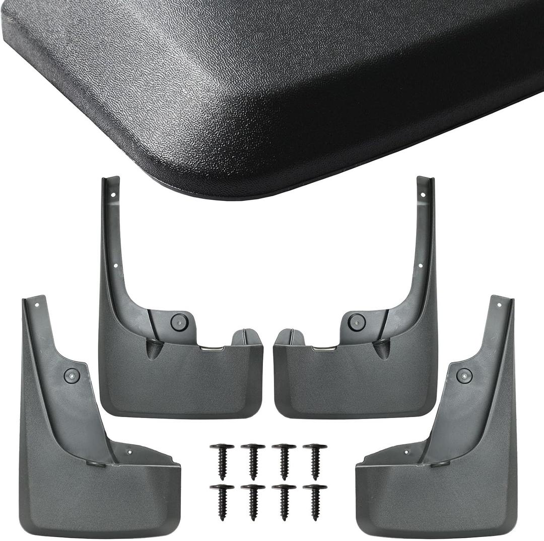 XUKEY 4PCS Mud Flaps Splash Guard for Toyota 4Runner 2010-2024 Mudguards Mudflaps Fender Tire Protector Rear Front Car Accessories Replacement, for 4Runner 2010-2024