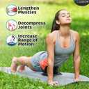 COZLOW Psoas Release Massage Tool, Back & Hip Flexor Muscle Stretcher, Deep Tissue Massage Tool for Myofascial Release, Trigger Point Massager for Pain Relief & Quick Recovery