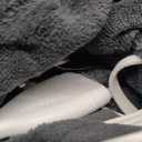 Electric Heated Blanket 72"x84" Full Size, Soft Coral Fleece with 4 Heating Levels and 10 Hours Auto-Off, Machine Washable, Cozy Plush Fabric for Home, Dark Gray (001-dark Grey)