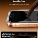 UNBREAKcable Privacy Screen Protector for iPhone 17 Pro Max, Shatterproof Tempered Glass [True 28Anti Spy] [9H Hardness] [Easy Installation Frame] Private Protector for iPhone 6.9inch-2 Pack