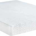 COOL GEL Memory Foam 8-Inch Mattress, CertiPUR-US Certified, Mattress in a Box, Queen, White (Twin)