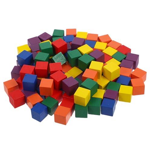 Artibetter DIY Square Cubes Wooden Craft Cubes Colorful DIY Square Blocks for Kids Adults Playing 60pcs 0.39×0.39 Inches Artibetter DIY Square Cubes Wooden Craft Cubes Colorful DIY Square Blocks for Kids Adults Playing 60pcs 0.39×0.39 Inches