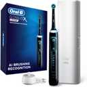 OralB Genius X Limited Rechargeable Electric Toothbrush with 1 Replacement Brush Head, Travel Case, Midnight Black