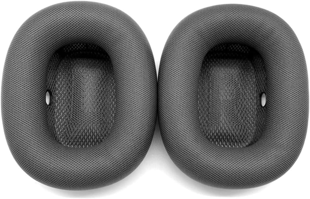 Replacement Ear Cushions for AirPods Max Headphones, Protein Leather Earpads with Magnet (Leather Black)