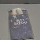 Outus 16 Pack Outer Birthday Space Party Favors Space Goody Bags with Handles Galaxy Gift Bags Kraft Paper Planet Goodie Treat Astronaut Present for Boys Girls Theme Party