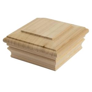 Deckorators 4 in. x 4 in. Newport Classic Cedar Post Cap
